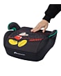 8103065020_2025_Bebeconfort_Disney_carseat_childbeltedbooster_MangaiSafe_Black_AuthenticMickey_Paddedseat_3qrt