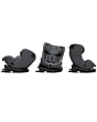 8106130210_2025_bebeconfort_carseat_babytoddlerchildcarseat_evolvefixisize_grey_tintedgraphite_360rotationcombined_side
